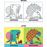 Rub-a-Dub Dinos! Color Magic Bath Book