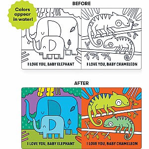 I Love You, Baby Color Magic Bath Book