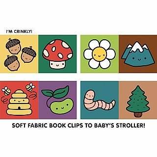 Nature Baby Crinkle Fabric Stroller Book