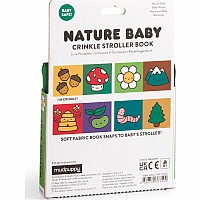 Crinkle Fabric Stroller Book Nature Baby 