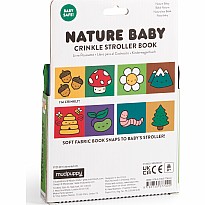 Nature Baby Crinkle Fabric Stroller Book