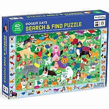 Doggie Days 64 Pc Search & Find Puzzle