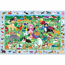 Doggie Days 64 Pc Search & Find Puzzle