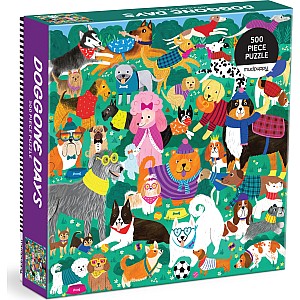 Doggone Days 500 Piece Family Puzzle