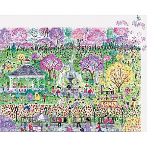 Michael Storrings Easter Egg Hunt 1000 Piece Puzzle