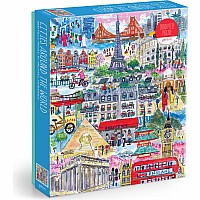 Michael Storrings Cities Around the World 1000 Piece Puzzle