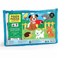 Playful Pets 12 Piece Pouch Puzzle