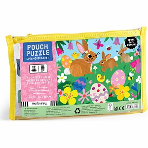 Spring Bunnies 12 Piece Pouch Puzzle