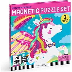 Unicorn Dreams Magnetic Puzzles Set