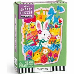 Bunny Basket 48 Piece Mini Shaped Puzzle
