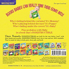 Indestructibles: Baby Peekaboo: Chew Proof · Rip Proof · Nontoxic · 100% Washable (Book for Babies, Newborn Books, Safe to Chew)