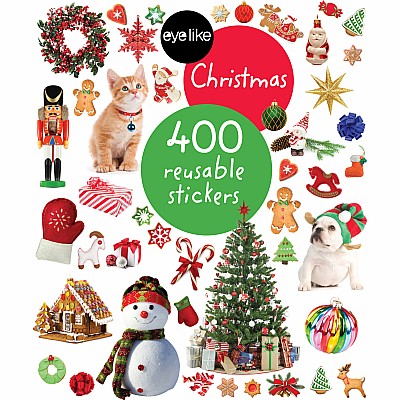 Eyelike Stickers: Christmas: 400 Reusable Stickers