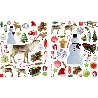 Eyelike Stickers: Christmas: 400 Reusable Stickers