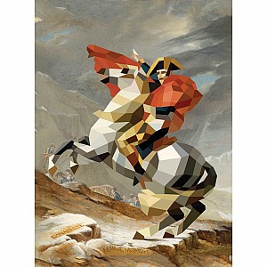 Paint by Sticker Masterpieces: Re-create 12 Iconic Artworks One Sticker at a Time!