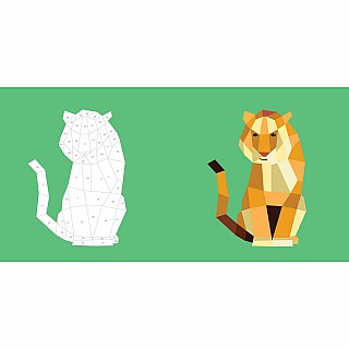 Paint by Sticker Kids: Zoo Animals: Create 10 Pictures One Sticker at a Time!