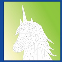 Paint by Sticker Kids: Unicorns & Magic: Create 10 Pictures One Sticker at a Time! Includes Glitter Stickers