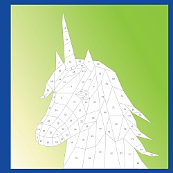 Paint by Sticker Kids: Unicorns & Magic: Create 10 Pictures One Sticker at a Time! Includes Glitter Stickers