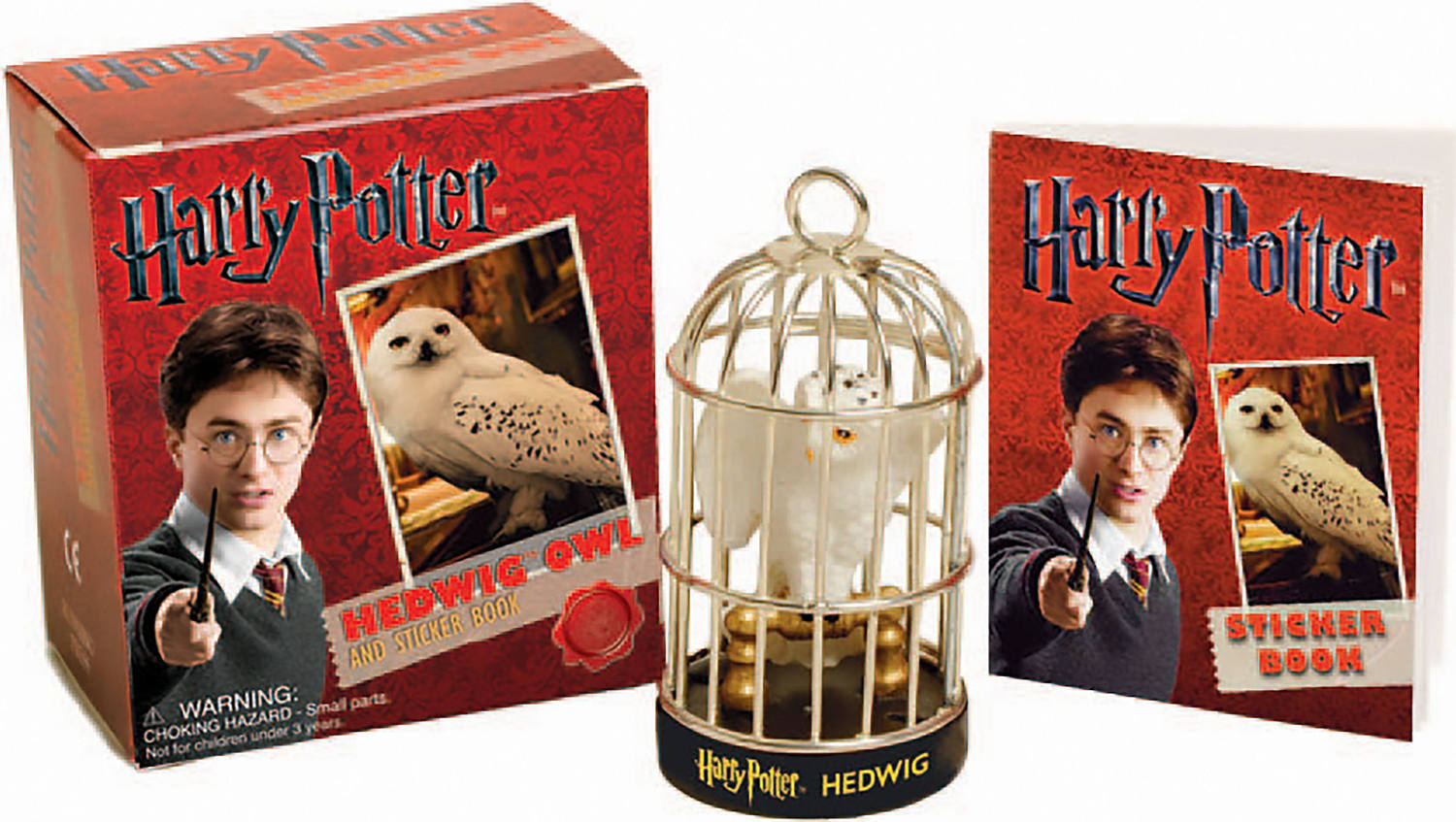 Carton de 6 bloc-notes peluche Blue Sky Studios Harry Potter Hedwig