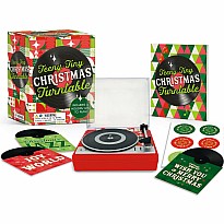 Teeny-Tiny Christmas Turntable: Includes 3 Holiday LPs to Play!