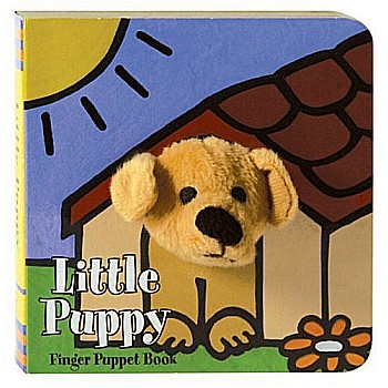 Little Puppy: Finger Puppet Book: (Puppet Book for Baby, Little Dog Board Book)