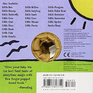 Little Puppy: Finger Puppet Book Board Book