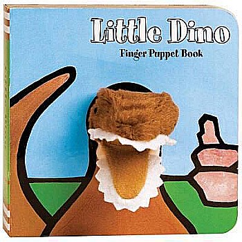 Little Dino: Finger Puppet Book: (Puppet Book for Baby, Little Dinosaur Board Book)