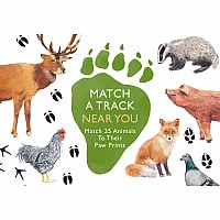 Match a Track Near You: Match 25 Animals to Their Paw Prints