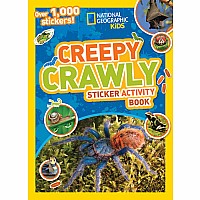 National Geographic Kids Creepy Crawly Sticker Activity Book: Over 1,000 Stickers!