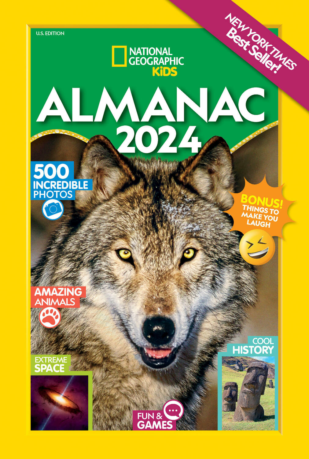 National Geographic Kids Almanac 2024 (US edition) - National Geographic