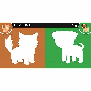 First Sticker Art: Cuddly Pets