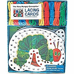 Eric Carle The Very Hungry Caterpillar Lacing Cards