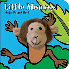 Little Monkey: Finger Puppet Book: (Finger Puppet Book for Toddlers and Babies, Baby Books for First Year, Animal Finger Puppet