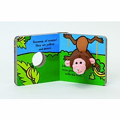 Little Monkey: Finger Puppet Book: (Finger Puppet Book for Toddlers and Babies, Baby Books for First Year, Animal Finger Puppet