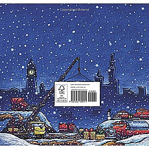 Construction Site on Christmas Night: (Christmas Book for Kids, Children?s Book, Holiday Picture Book)