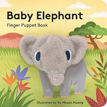 Baby Elephant: Finger Puppet Book: (Finger Puppet Book for Toddlers and Babies, Baby Books for First Year, Animal Finger Puppet