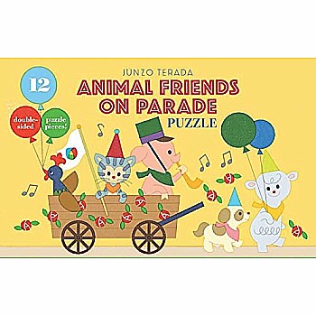 Chronicle "Animal Friends on Parade" (6pc Double Sided Puzzle)