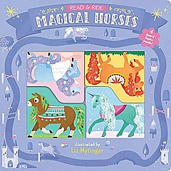 Read & Ride: Magical Horses: 4 board books inside! (Toddler Board Books, Unicorn Books, Kids Horse Books)