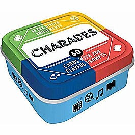 After Dinner Amusements: Charades: 50 Cards with 200 Playful Prompts (Charades Game for Adults and Family, Portable Camping and