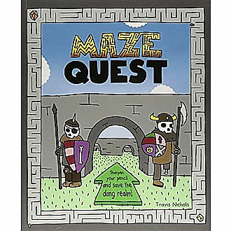 Maze Quest: (Adventure Books for Kids, Children?s Fantasy Books, Interactive Kids Books, Activity Book for Kids)