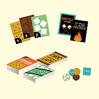 S'mores Wars: The Campfire Card Game of Snack Attacks (Competitive Card-Drafting Marshmallow Game for the Whole Family, Fast an