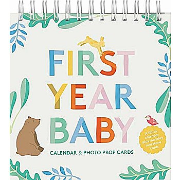 First Year Baby Calendar & Photo Prop Cards