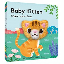 Baby Kitten: Finger Puppet Book: (Board Book with Plush Baby Cat, Best Baby Book for Newborns)