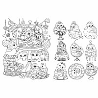 A Million Kittens: Adorable Felines to Color