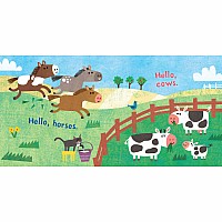 Indestructibles: Hello, Farm!: Chew Proof · Rip Proof · Nontoxic · 100% Washable (Book for Babies, Newborn Books, Safe to Chew)