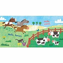 Indestructibles: Hello, Farm!: Chew Proof · Rip Proof · Nontoxic · 100% Washable (Book for Babies, Newborn Books, Safe to Chew)