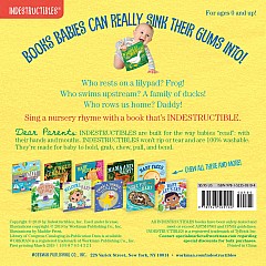 Indestructibles: Row, Row, Row Your Boat: Chew Proof · Rip Proof · Nontoxic · 100% Washable (Book for Babies, Newborn Books, Sa