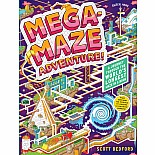 Mega-Maze Adventure! (Maze Activity Book for Kids Ages 7+): A Journey Through the World's Longest Maze in a Book