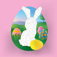 Paint by Sticker Kids: Easter