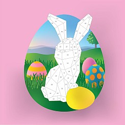 Paint by Sticker Kids: Easter: Create 10 Pictures One Sticker at a Time!