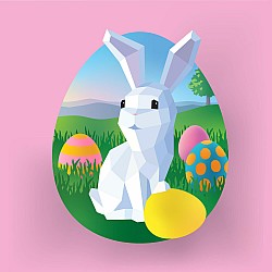 Paint by Sticker Kids: Easter